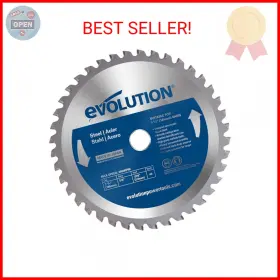 Evolution 313088518597 Power Tools 185bladest Steel Cutting Saw Blade 7-1/4-inch X 40-tooth
