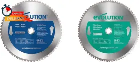 Evolution 726084743373 Power Tools 14bladest Steel Cutting Saw Blade 14-inch X 66-tooth Blu