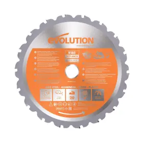 Evolution 787392628356 Power Tools Rageblade 7-1/4-inch Multipurpose Cutting Blade For Steel Alum Inch