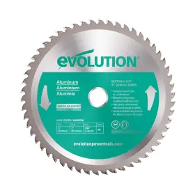 Evolution 849713000460 Power Tools 230bladeal Aluminum Cutting Saw Blade 9-inch X 80-tooth