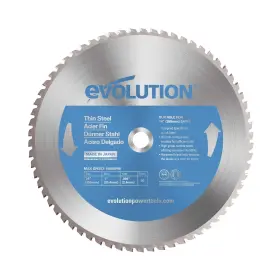 Evolution 849713021182 Power Tools 14bladets Tooth Thin Steel Cutting Blade 14-inch X 90-i