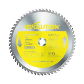Evolution 849713030276 Power Tools 12bladess Stainless Steel Cutting Saw Blade 12 Inch X 80-tooth