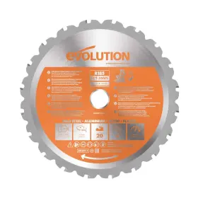 R185tct-20ms Evolution 849713090775 Power Tools Rage Tct Blade Multi-material Cutting Cut Steel Al