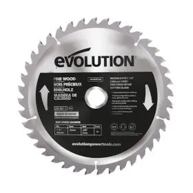 Fw185tct-40 Evolution 7-1/4 Inch 40t 25/32 Arbor Tungsten Carbide Tipped Fine