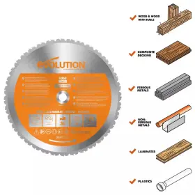 Rage2 Evolution Power Tools 313102821894 Tct Replacement Blade 14 In 1 Arbor 400 Rpm 36 Teeth