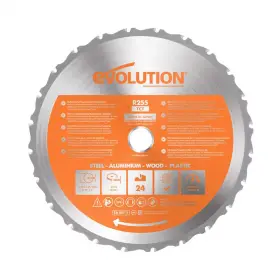 Evolution Power Tools 445004749730 10 Inch 36-teeth Multi-material Cutting Saw Blade