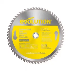 Evolution Power Tools 445006227281 Cutting Saw Blade Stainless-steel 14 Inch Dia X 90-teeth