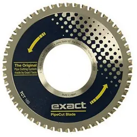 7010487 Exact Tool 430042781041 Tct 165 6-1/2 Inch Blade For Steel Copper And Plastics