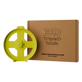Td000039-yellow Export Commodity Tripled Tools 6.5-inch Circular Saw Blade Holder - Multiple Blades Storage Wi