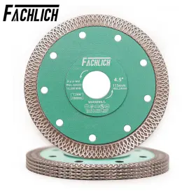 Fachlich 1062115103005 1pc 4.5 Inch /115mm Diamond Saw Blade Cutting Wheel Tile Cutter Marble Porcelain Disc
