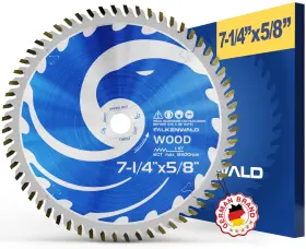 Falkenwald 260592818599 7 1/4 Circular Saw Blade Wood - Blades Inch