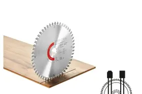 495382 Festool Ts 75 Eq Saw Solid Surface And Laminate Blade 60 Teeth