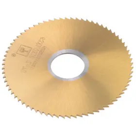 Fipux 639664414276 72tooth Titanium Coated Circular Saw Blade 63mm Dia 16mm Arbor 1mm Thick