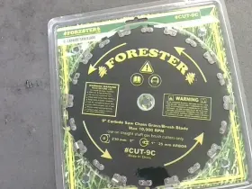 Forester Cut-9c 9 Inch Carbide Grass/bush Blade