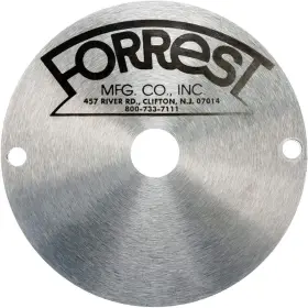 St09 Forrest 616576987371 9-inch Size 1-inch Arbor .125 Plate Circular Saw Blade Stiffener - Dampener