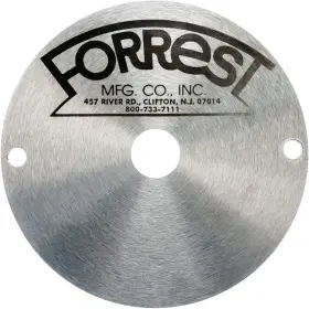 Forrest B07l6ntrmq St06 6-inch Size 5/8-inch Arbor .120 Plate Circular Saw Blade Stiffener