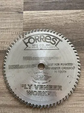 Pvw10707125 Forrest Ply Veneer 10in X 70t Blade /2