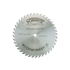 Ww10401125 Forrest Woodworker Ii #1 Grind Saw Blade 10 Inch 40t