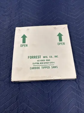 Ww10607100 Forrest Woodworker I 10 Inch 60t Tooth 5/8 Hole .100 Kerf Atb New