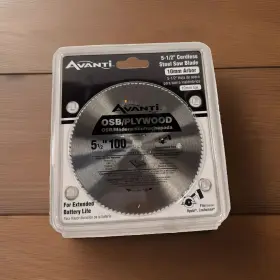 Freud A05100x 5-1/2 Inch X 100-teeth Osb / Plywood Finish Saw Blade Avanti