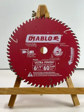 D0660 Freud America Inc Do660 Diablo 60 Tooth Cermet Stainless Steel Cutting Saw Blade 6 1/2 Dia. Inch