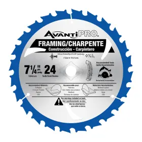 P0724a Freud Avanti Pro 7-1/4 Inch X 24t Circular Saw Blade 6-pack