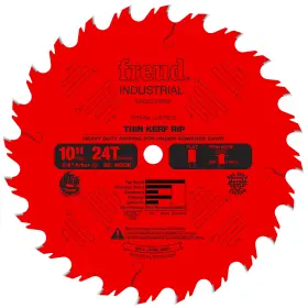 B0000225uh Freud Lu87r010 10in Thin Kerf Rip Blade For Hardwoods Softwoods Plywood