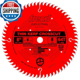 Freud B0002h49zi Lu74r008 8 Inch Thin Kerf Cut-off Blade 64t Ultimate