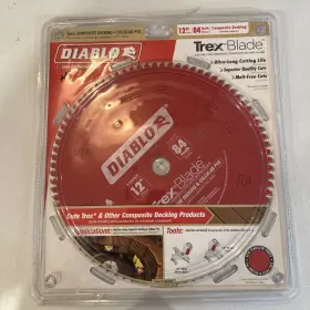 D1284cd Freud Diablo 12 Inch X 84 Tooth Composite Material/plastics Trexblade