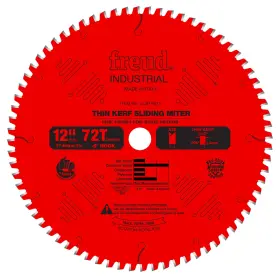 Fre-12-172 Freud Thin Kerf Sliding Compound Miter Saw Blade With Premium Tico Hi-density