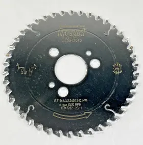 Li25m43qf3 Freud 8.5 Inch 42-tooth Carbide Conical Scoring Blade New/open Box