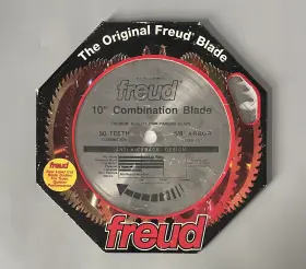 Lu84m011 Freud 10 Inch X 50t 5/8 Combination Hook Carbide Blade New Sealed