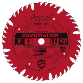 Lu84r008 Freud 8in Combination Blade With Perma-shield Coating