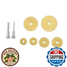 B0cw5ysm2y Garosa 8pcs Hss Rotary Tool Cut Off Wheels Circular Saw Blades For Metal Wood Stone