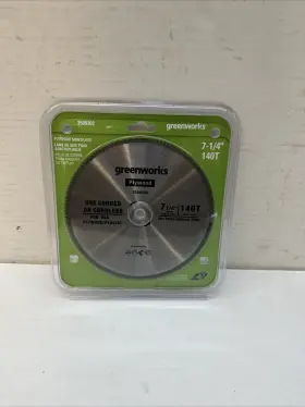 140t Greenworks 24v 7-1/4 Inch Circular Saw Blades