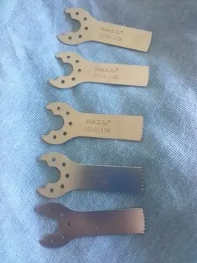 5023-138 Hall Saw Blades Lot Of 5 Crafts Hobbies
