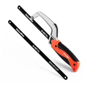 Hangzhou Great Star Industrial Co .ltd 820909620099 Hacksaw Mini Hack Saw With Extra 1 Piece Bi-metal 10 Inch Blade Aluminum