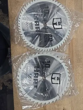 Hart 810022395752 10 Inch 40t And 60t Ripping Crosscutting Saw Blades 2 Pack