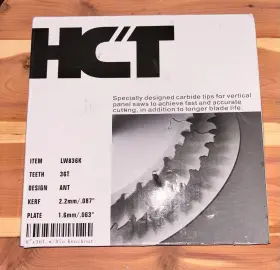 Lw836k Hct Circular Saw Blade With Dia Knockout 8 Inch X 36t New