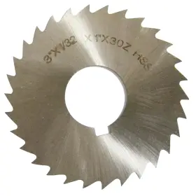 5071-4406 Hhip 4 X 3/32 1 Inch High Speed Steel Plain Slitting Saw