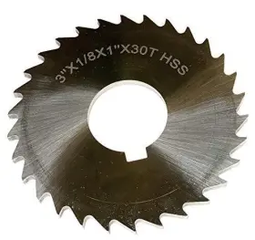 5071-4208 Hhip 769053095998 3 X 1/8 1 Inch High Speed Steel Plain Slitting Saw