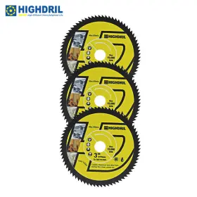 Hc900003111003o Highdril Diamon Saw Blade 3pcs 3inch Cutting Disc Wheel For Metal Wood Aluminum Plastic