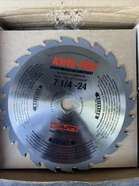 000938241 Hilti 7-1/4 Inch Carbide Teeth Circular Saw Blade 13/16 372182 Kwik-pro