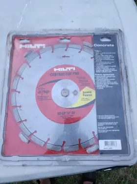 236602 Hilti Ds-cp 12 Inch General Purpose Masonry Dry Cutting Disk #236602