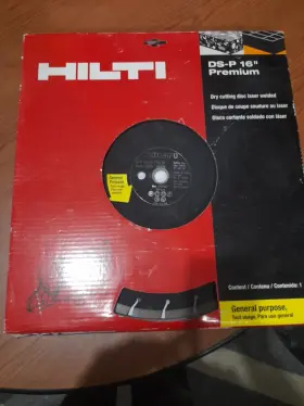 408233 Hilti Ds-p 16 Inch Premium Dry And Wet Cutting Disc Laser Welded - New