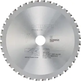 Hilti 613024521524 6-1/2 Inch 40-teeth Carbide Circular Saw Metal Cutting Blade