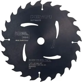 Hilti 613024540532 7-1/4 Inch 24-teeth Carbide Tipped Spx Circular Saw Blade For Wood Framing 5-pcs