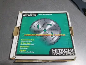 725212b10 Hitachi Combo Circular Saw Blades 24t 7-1/4 Pack Of 10 Free Ship