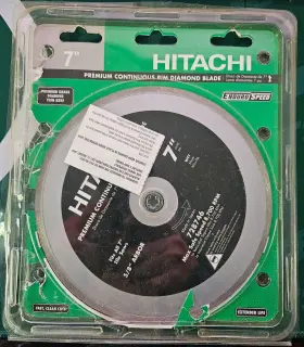 728746 Hitachi 754005287460 7 Inch Tile Saw Blade