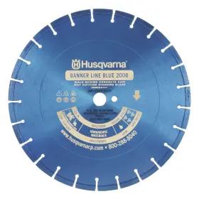 542751032 Husqvarna Banner Line 14 125 1dp Blue 200b - Diamond Blade